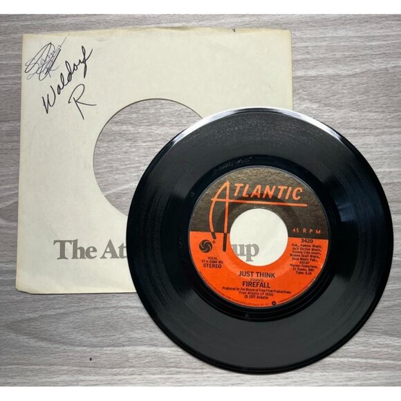 Firefall Just Remember I Love You / Just Think 45 Vinyl 70s Country Rock VG+ - Picture 5 of 6